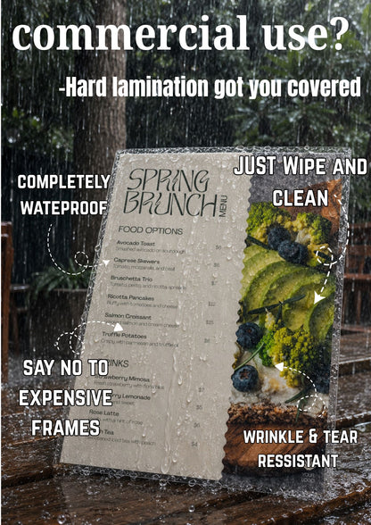 Custom Poster Set of 4