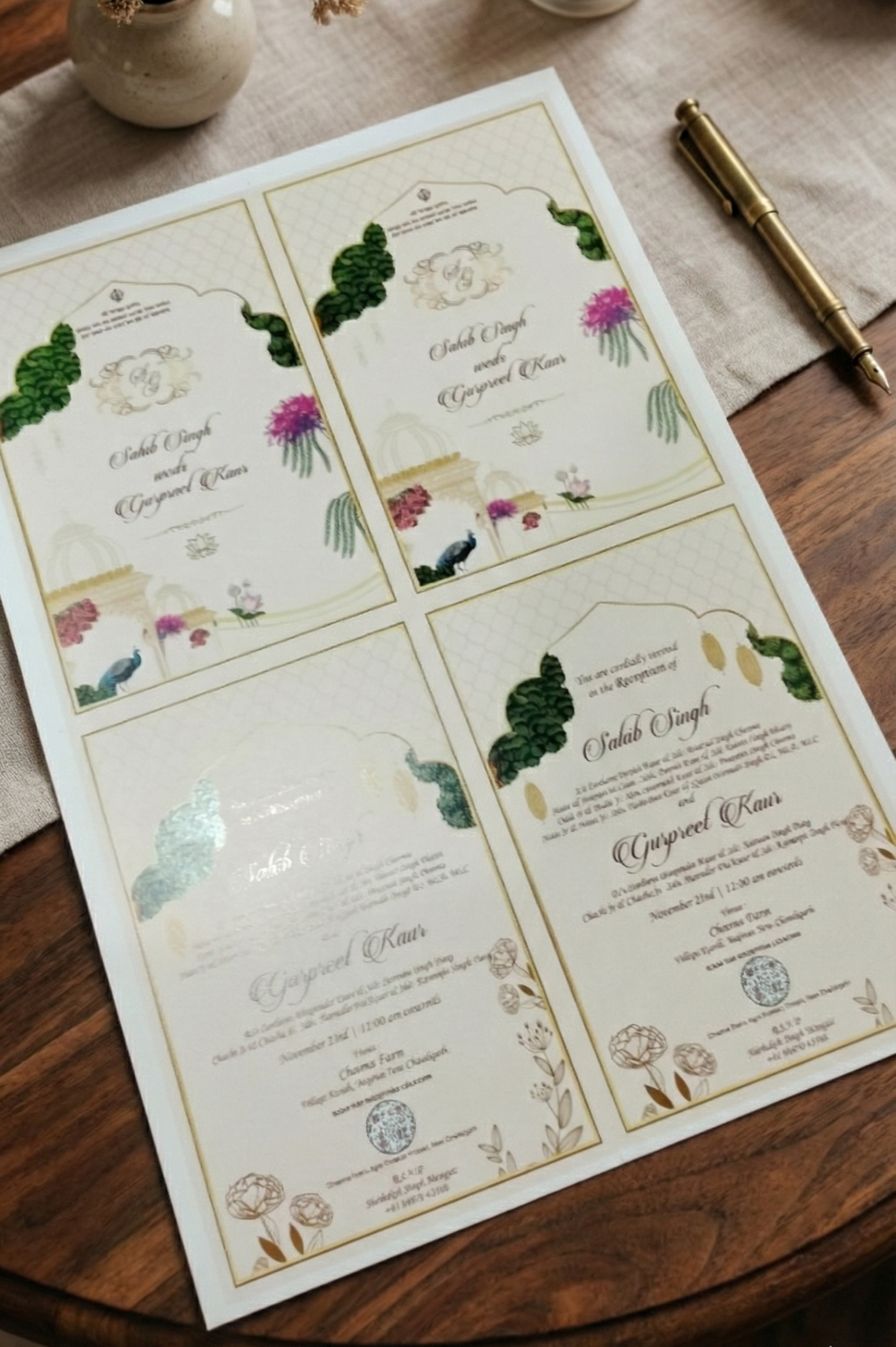 weddding invitation cards