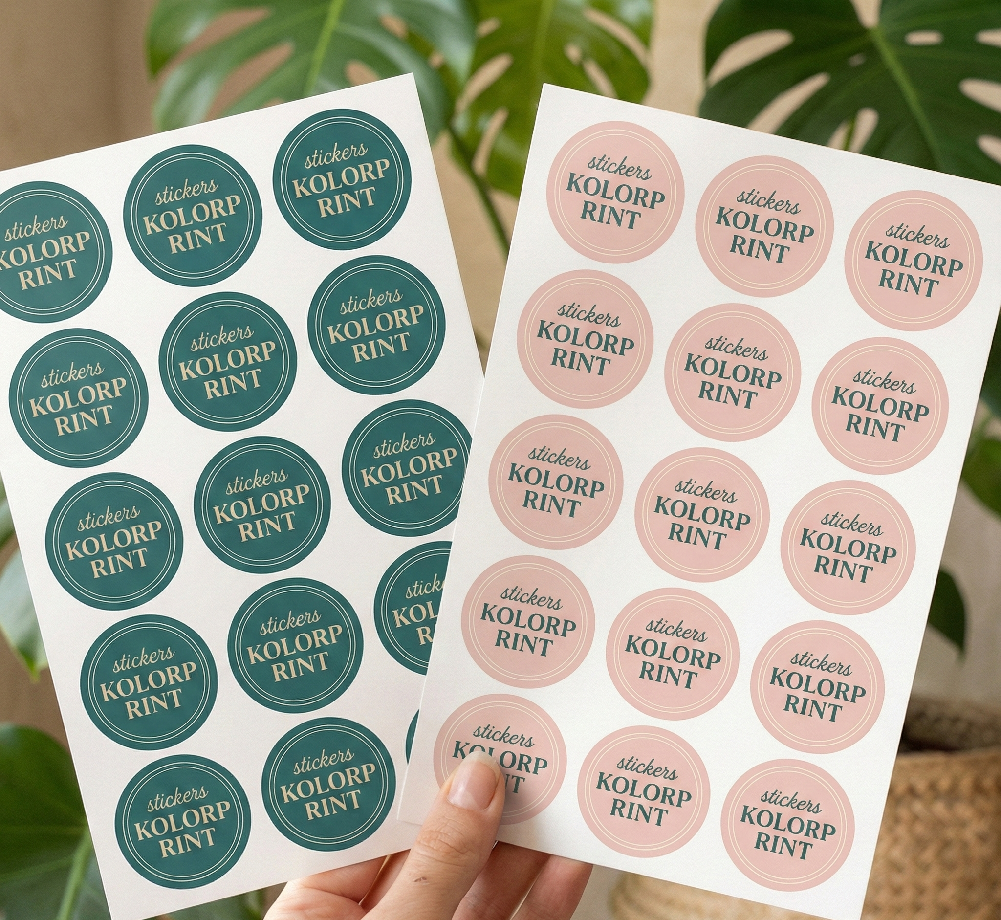 Custom Medium 300 Stickers Online - Vinyl, Round & Die-Cut | Kolorprint
