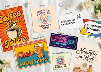 Customizable Cards