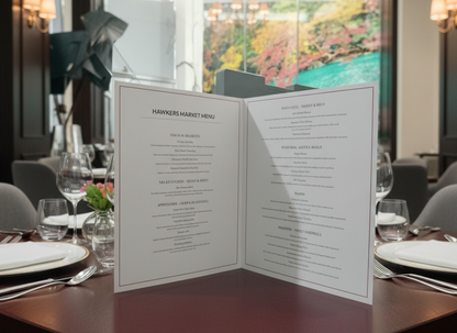 Custom Menu Cards