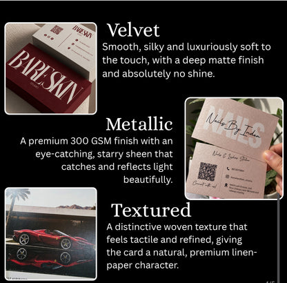 visiting cards